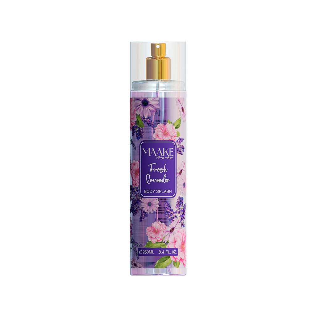 Body Splash Fresh Lavender 250ml Maake Mariango Cosméticos