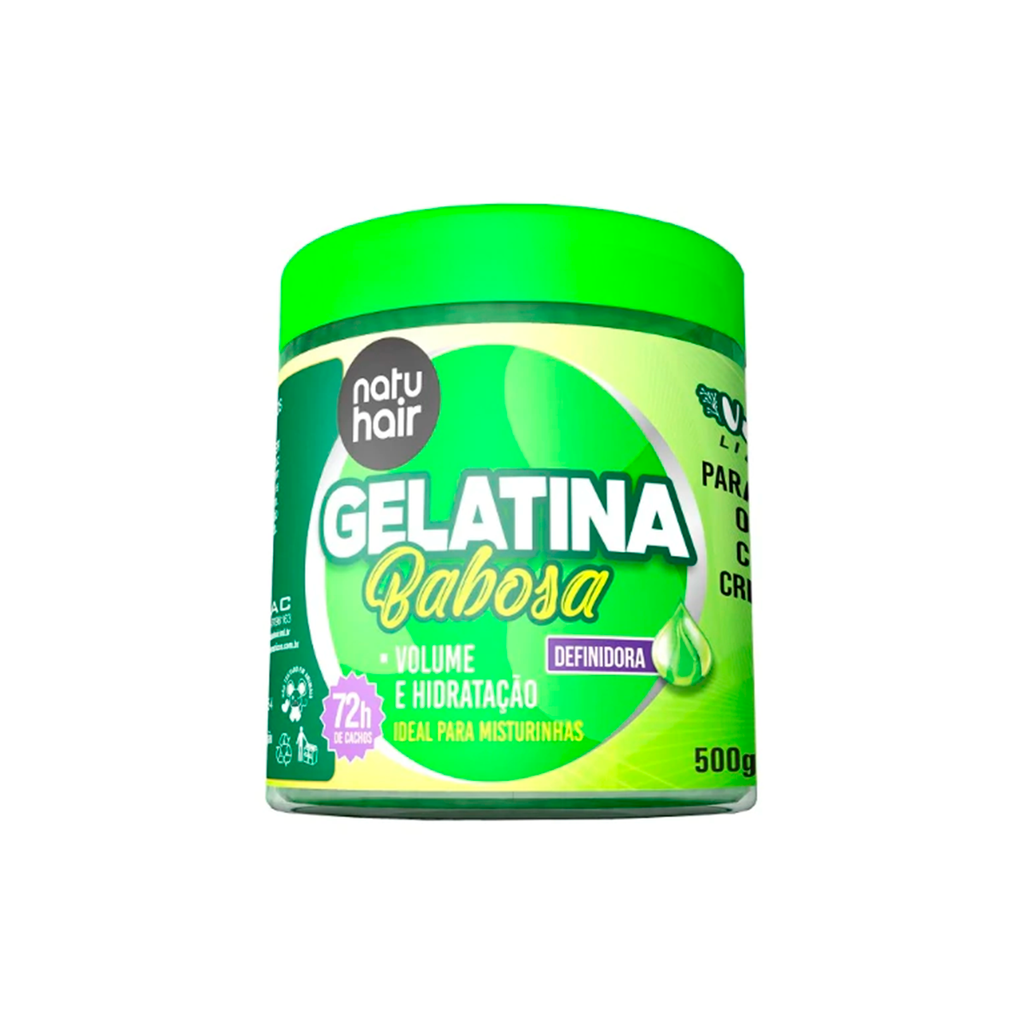 Gelatina Babosa 500g Natuhair – Mariango Cosméticos